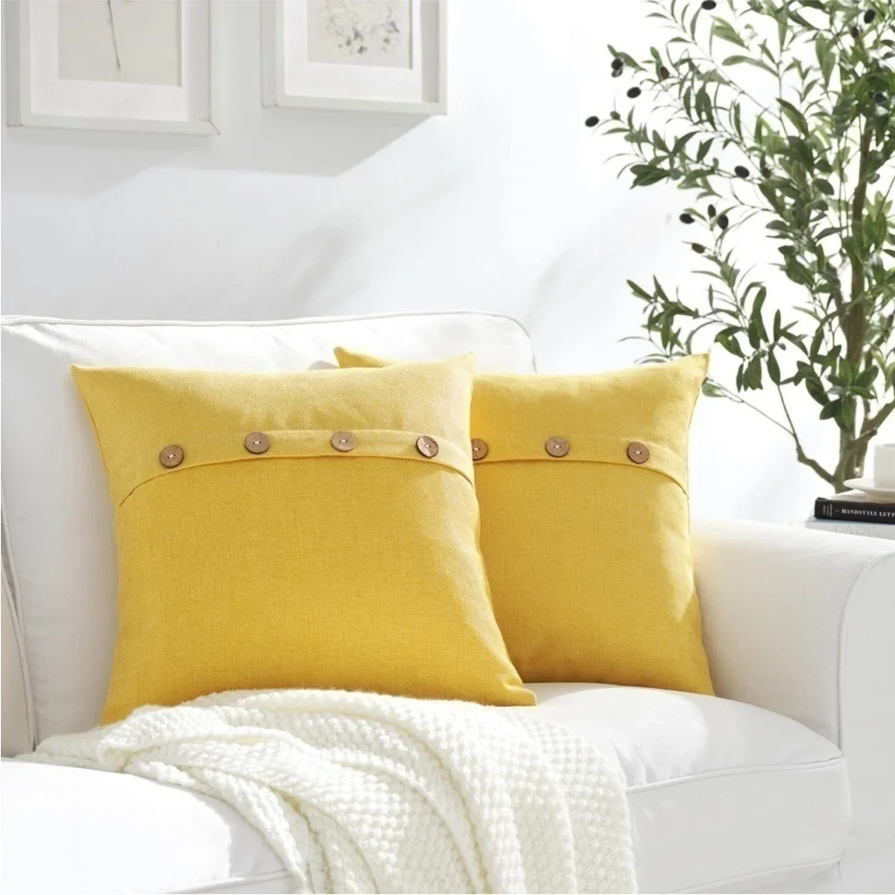 Farmhouse Mid Century Modern Bohemian Decorative Olive Green Pillow Case Cover